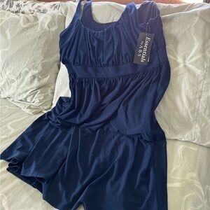 NWT Essentials by ABS Navy Dress NWT